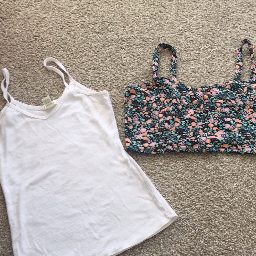 2 festival crop tops